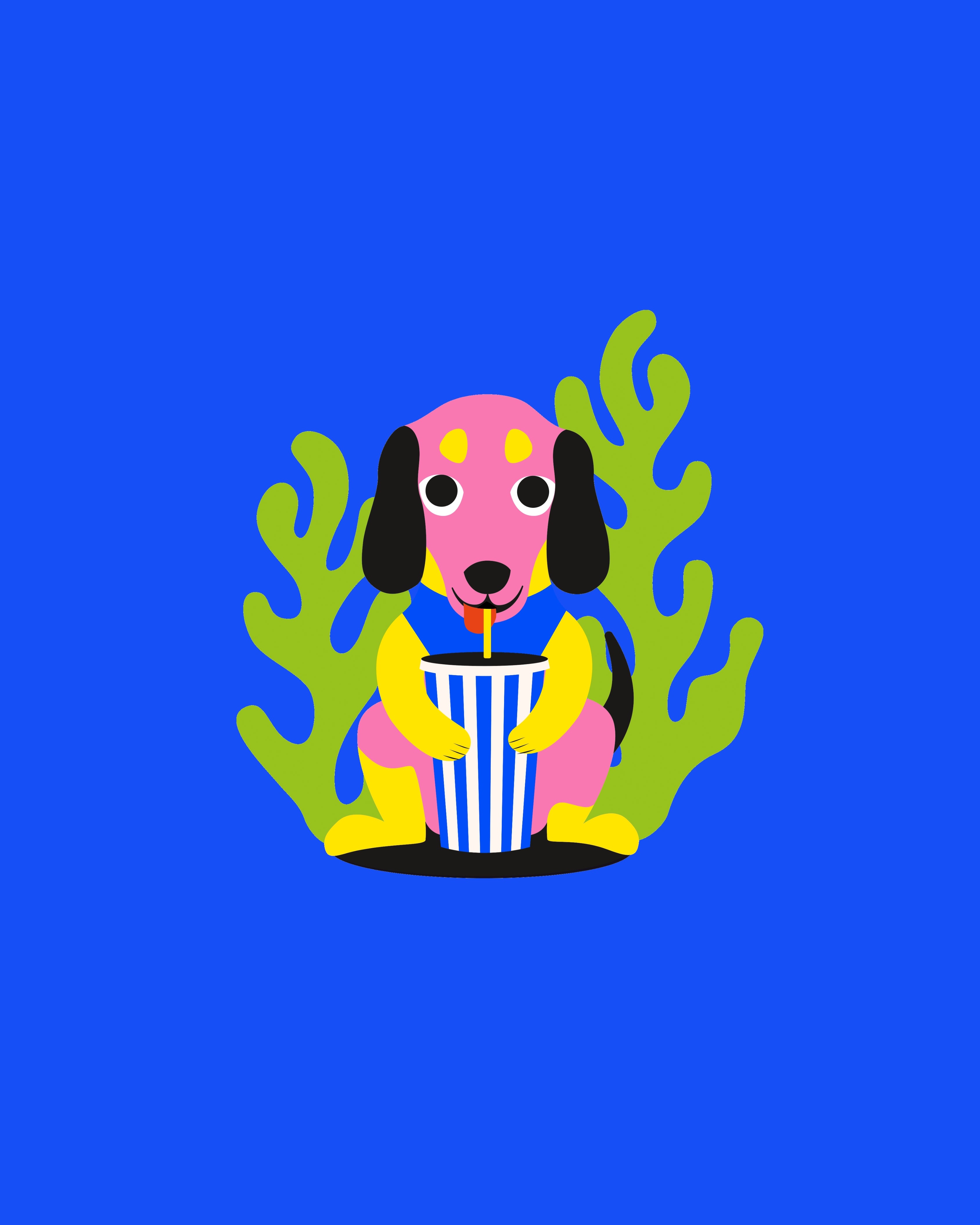 Big Blue Dogs: Natürliche Nahrungsergänzung für glückliche Hunde